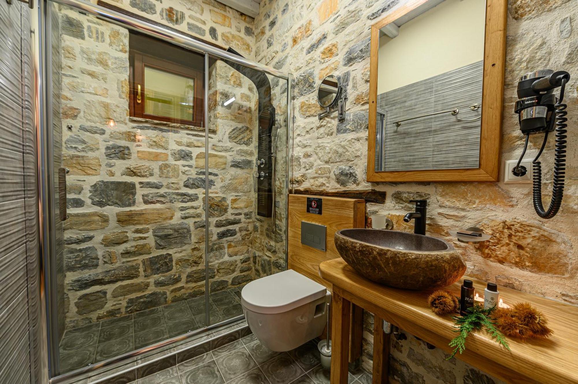 Mple Feggari Apartment Mouresi Bagian luar foto