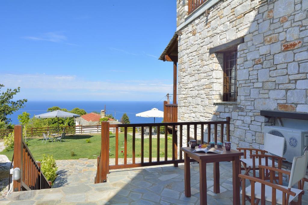 Mple Feggari Apartment Mouresi Bagian luar foto