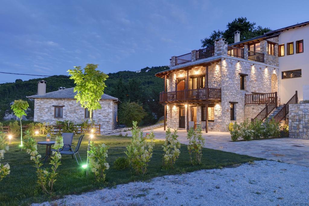 Mple Feggari Apartment Mouresi Bagian luar foto