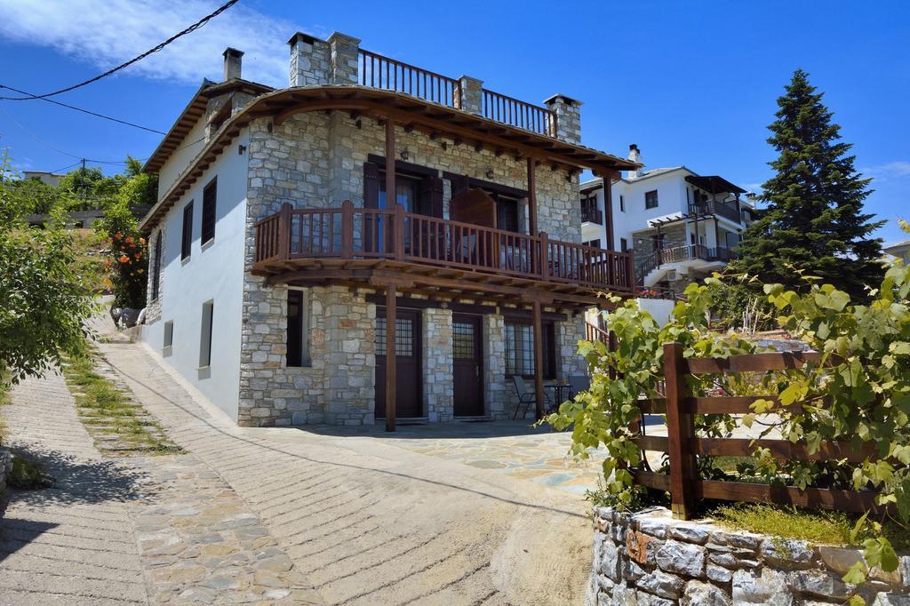 Mple Feggari Apartment Mouresi Bagian luar foto