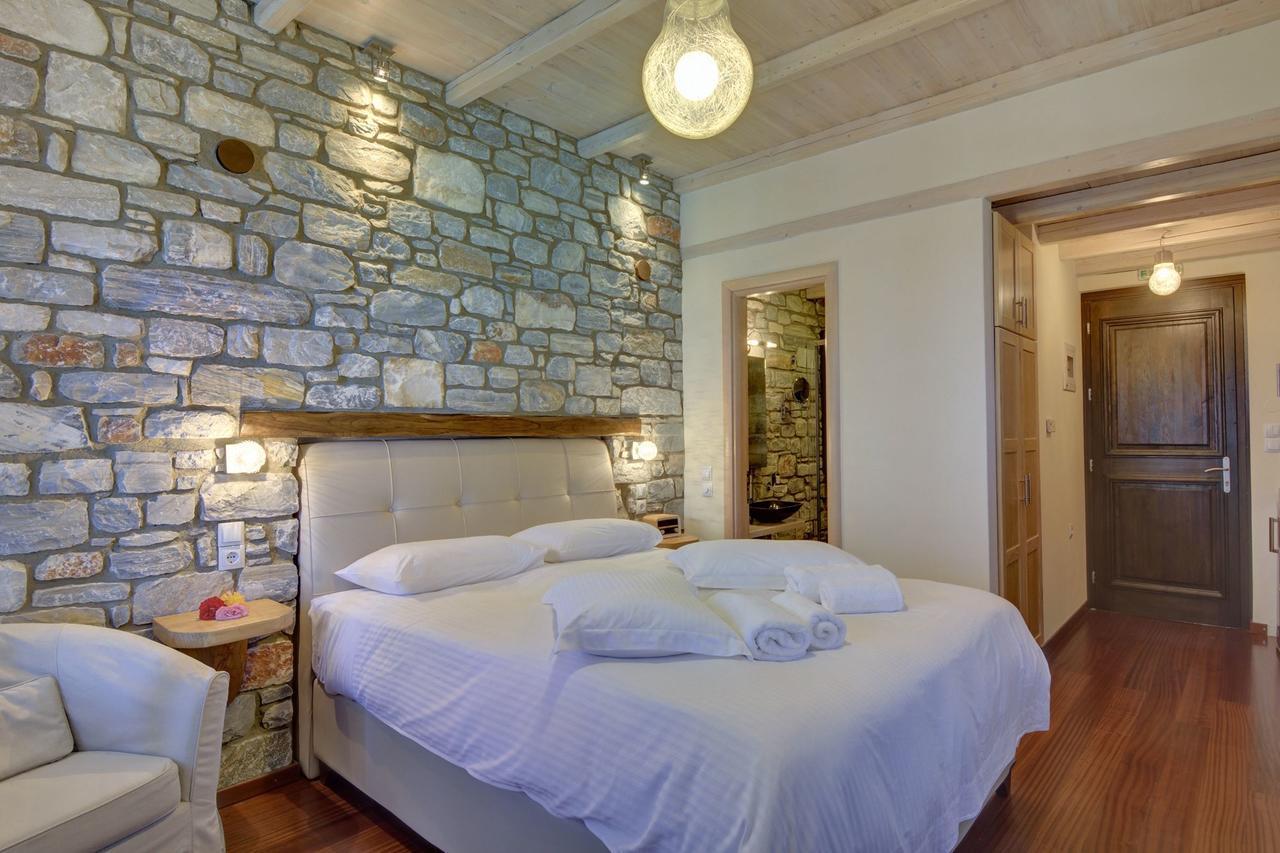 Mple Feggari Apartment Mouresi Bagian luar foto
