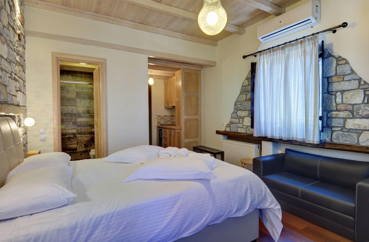 Mple Feggari Apartment Mouresi Bagian luar foto